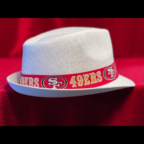 San Francisco 49ers white fedora main image 5